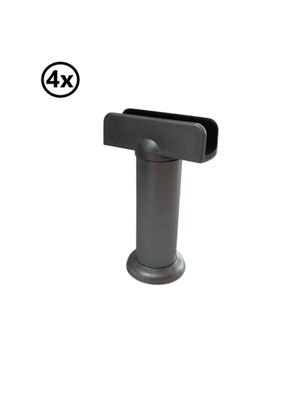 Doğru Urban Ayak 10 cm Saten U Geçme Mobilya Ayağı x 4 Adet ürün görseli 1