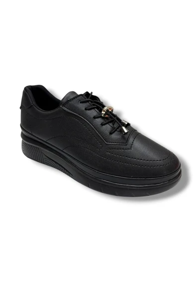 C-Shoes 3428-26 Cilt Deri Anatomik Bağcıklı Kadın Comfort Ayakkabı 38-40 ürün görseli 1