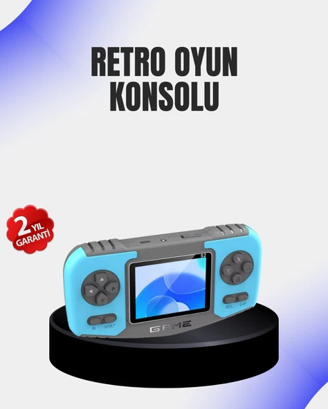 Taşınabilir El Oyun Konsolu Çocuk Gelişimine Uygun Oyun Cihazı ürün görseli 1