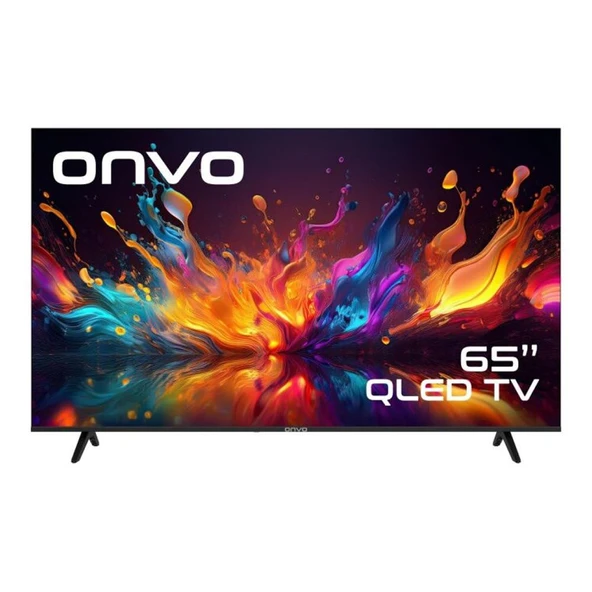 Onvo 65VQ90F3UA 65INC 165 cm 4K UHD Frameless Google Smart QLED Tv ürün görseli 1