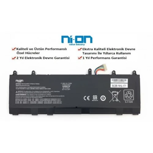 Nion HP EliteBook 865 G9 5P724EA,EliteBook 865 G9 6F6Q9EA Notebook Batarya - Pil ürün görseli 1