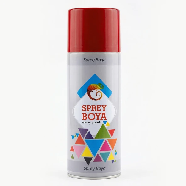 Bayrak Kırmızı Sprey Boya 400 ml Metal Ahşap Beton Yüzeylere Uygun Hobi Dekoratif Amaçlı Sprey Boya ürün görseli 1