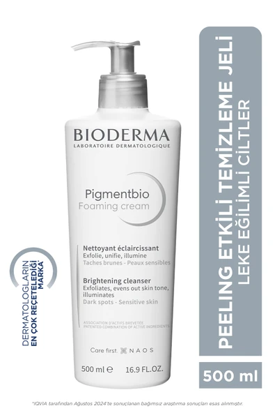 BİODERMA Pigmentbio Foaming Cream 500 ml ürün görseli 1