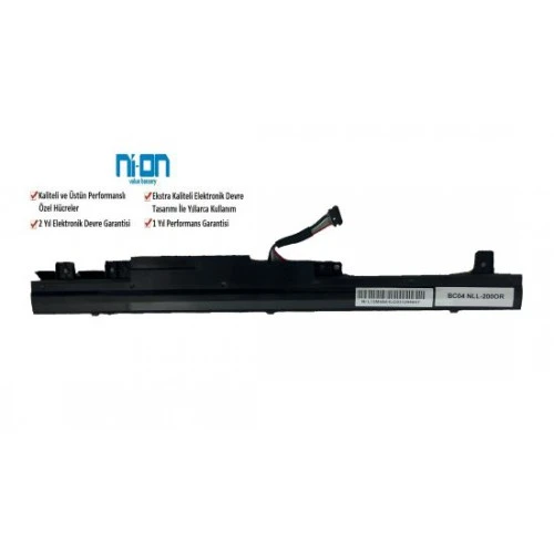 Nion Lenovo 59-431681 59-433506 , 80EE 80GS 80FJ Flex 2-14  uyumlu Notebook Batarya - Pil ürün görseli 1