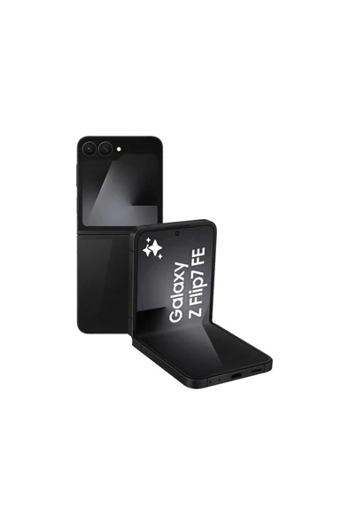 SAMSUNG GALAXY Z FLİP7 FE 8/256GB BLACK ürün görseli 1