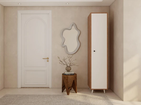 Volta Çok Amaçlı Banyo/Kiler Dolabı Marbella Kiraz Renk ürün görseli 1