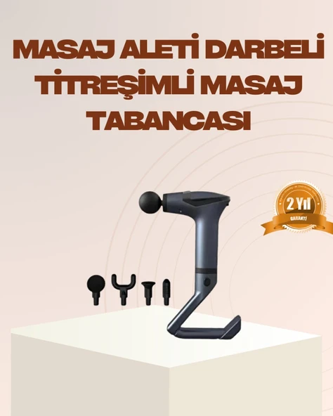 Şarjlı Taşınabilir 3in1 Titreşimli Masaj Aleti Esneme Bantlı ürün görseli 1