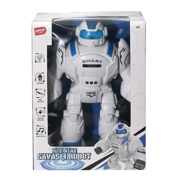 27115 Kumandalı Disk Atan Süper Robot -Birliktoys ürün görseli 1