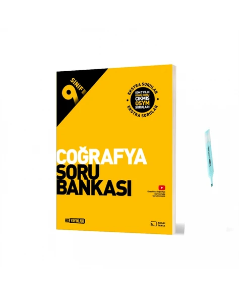 9.Sınıf Coğrafya Soru Bankası (Yeni Müfredat) ürün görseli 1