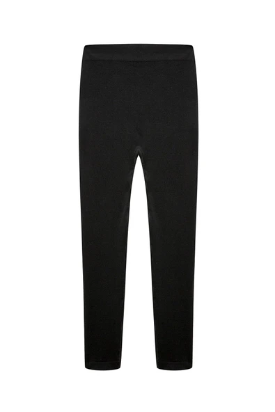 Thermoform Ultimate Merino Çocuk Seamless Termal Tayt Siyah ürün görseli 1