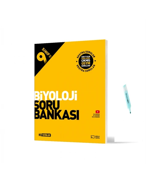 9.Sınıf Biyoloji Soru Bankası (Yeni Müfredat) ürün görseli 1