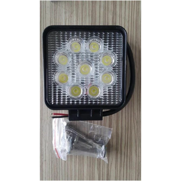 OFF ROAD KARE 9 LED SİS FAR TAKIMI ürün görseli 1