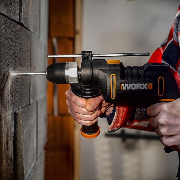 WORX WX317.2 600Watt 13mm Profesyonel Darbeli Matkap ürün görseli 1