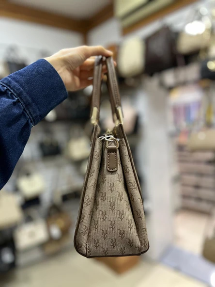 Monogram Desenli  Kadın El Çantası -930361 - Resim 6