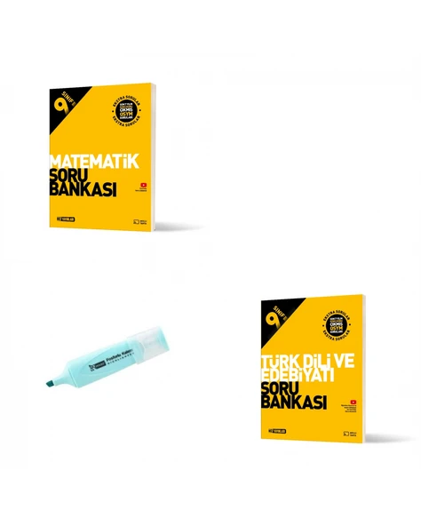 9.Sınıf Matematik Ve Edebiyat Soru Bankası (Yeni Müfredat) ürün görseli 1