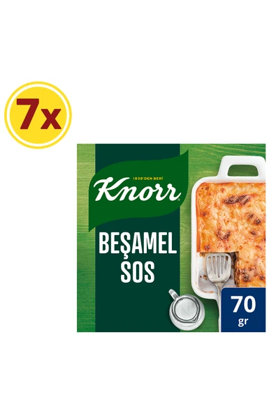 Knorr Beşamel Sos 70g X7 Adet ürün görseli 1