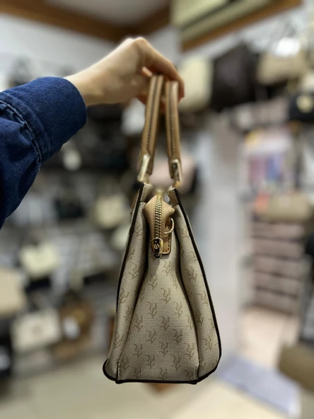 Monogram Desenli  Kadın El Çantası -930361 - Resim 3