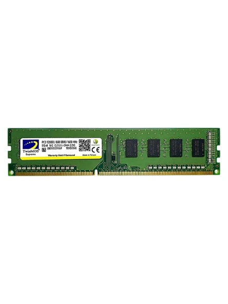 TwinMos DDR3 8GB 1600MHz CL11 12800U  Desktop Pc Ram ürün görseli 1