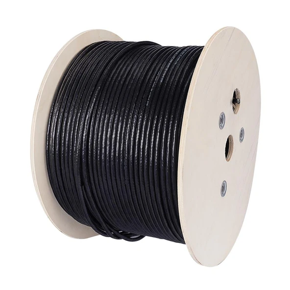 S-link SL-CAT7305 305Mt Siyah S-FTP CCA CAT7 23AWG (Gold Altın Uçlu) Ağ Bağlantı ürün görseli 1