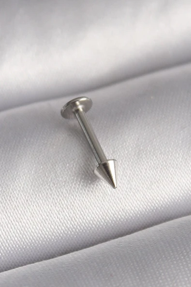 316L Çelik Gümüş Renk Çivi Model Piercing Vice1395 3659 ürün görseli 1