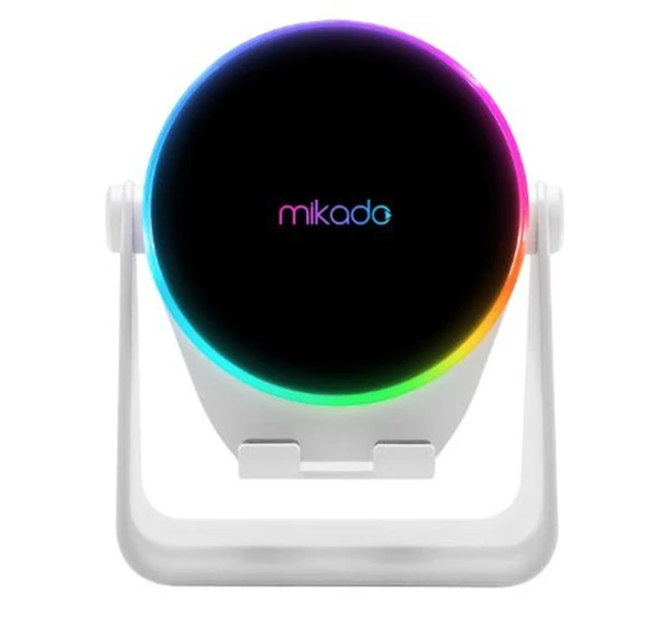 Mikado MD-68BT Zynox Beyaz 5W 1200mAh BT,USB,İnduction Destekli Speaker ürün görseli 1