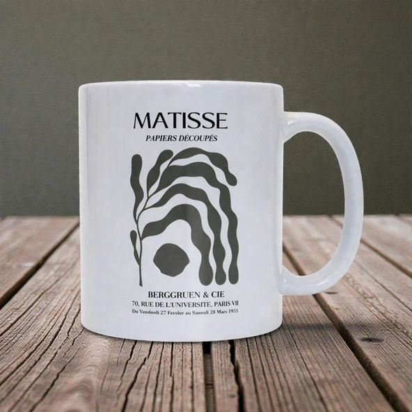 PRYDESIGN Matisse Renk Dansı Seramik Kupa - Resim 2