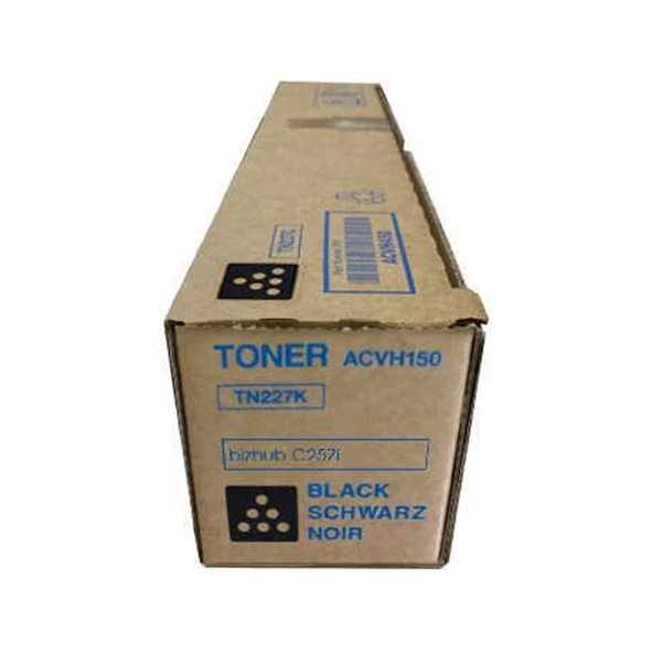 Konica Minolta TN-227K Black Siyah Orjinal Fotokopi Toneri Bizhup C257i ürün görseli 1