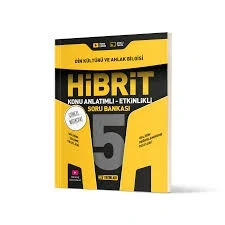 HIZ 5.SINIF DİN KÜLTÜRÜ HİBRİT KONU ANLATIMLI ETKİNLİKLİ SORU BANKASI ürün görseli 1