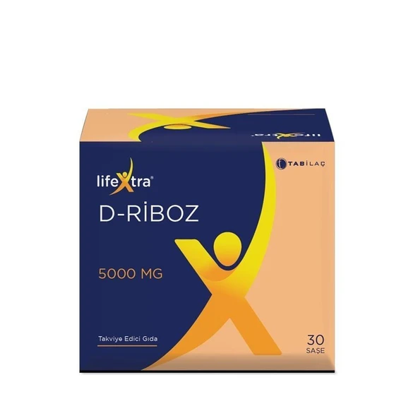 LifeXtra D-Riboz 5000 MG 30 Saşe ürün görseli 1
