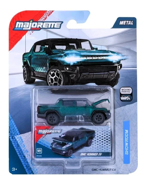 Majorette SHOWROOM Premium Deluxe Cars GMC HUMMER EV ürün görseli 1