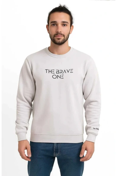 The Brave Premium Erkek Sweatshirt 3 Iplik ürün görseli 1