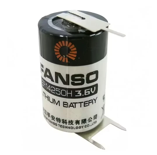 ER14250H 3.6V 1/2 AA Size Lithium Pil (Li-SOCL2) 3 PIN ürün görseli 1