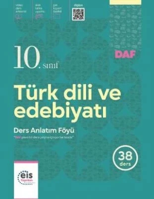 EİS 10.SINIF TÜRK DİLİ EDEBİYATI DERS ANLATIM FÖYÜ 38 FÖY ürün görseli 1