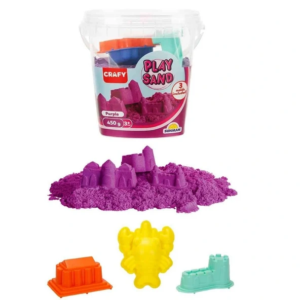 Oyun Kumu Seti Mor 450 g ürün görseli 1