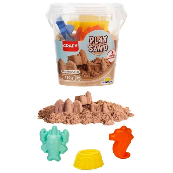 Oyun Kumu Seti Naturel 450 g ürün görseli 1