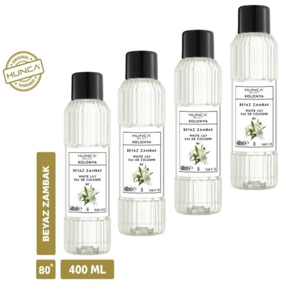 Beyaz Zambak Kolonyası 400 ml - 4 ADET ürün görseli 1
