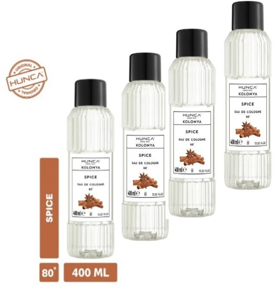 Tarçın Kolonyası 400 ml - 4 ADET ürün görseli 1