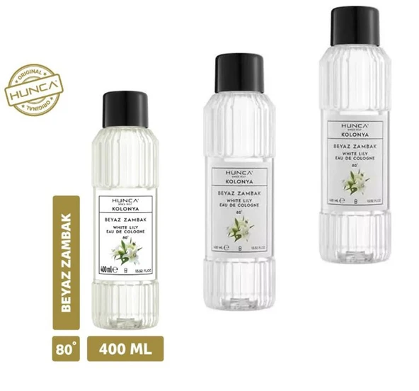 Beyaz Zambak Kolonyası 400 ml - 3 ADET ürün görseli 1