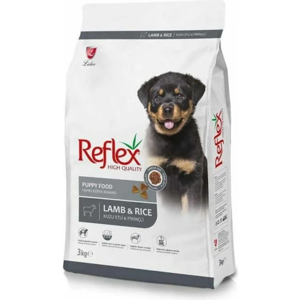 Reflex Kuzu Etli ve Pirinçli Yavru Köpek Maması 3 kg ürün görseli 1