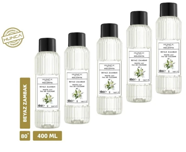 Beyaz Zambak Kolonyası 400 ml - 5 ADET ürün görseli 1