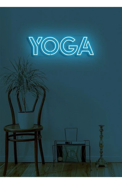 YOGA Yazılı Neon Tabela ürün görseli 1