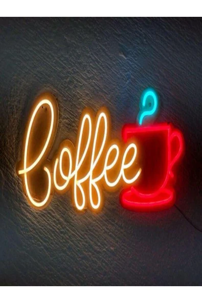 Coffee Yazılı Neon Tabela ürün görseli 1