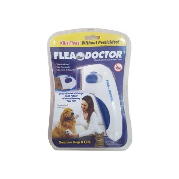 PetCorn Flea Comb Kedi & Köpek Pilli Pire Tarağı ürün görseli 1
