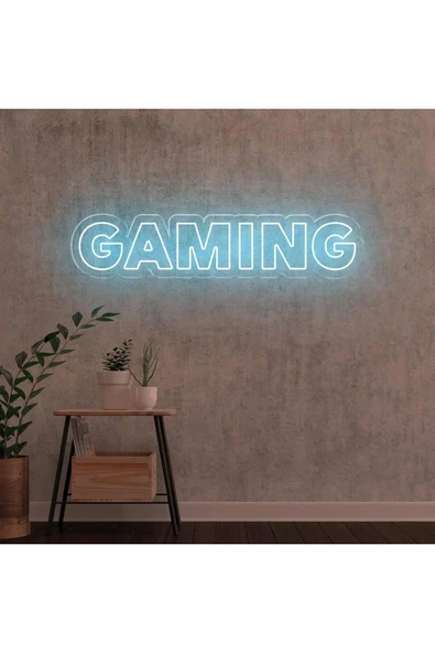 GAMING Yazılı Neon Tabela ürün görseli 1