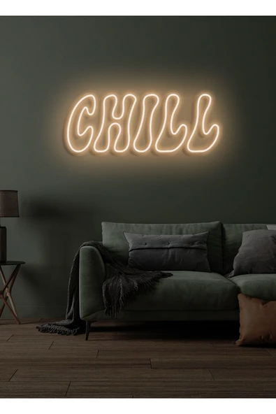 CHILL Yazılı Neon Tabela ürün görseli 1