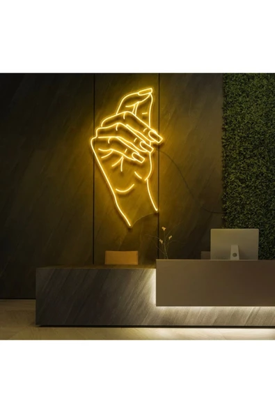 El Figürlü Neon Tabela ürün görseli 1