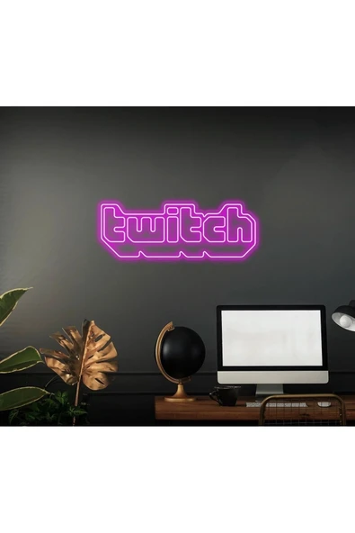 Twitch Yazılı Neon Tabela - Resim 2