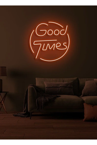 Good Times Yazılı Neon Tabela ürün görseli 1