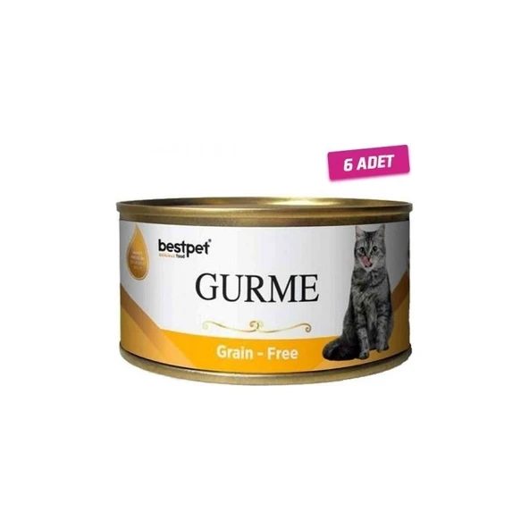Bestpet  Gurme Jöleli Tavuklu Yetişkin Kedi Konservesi 100 gr 6 Adet ürün görseli 1