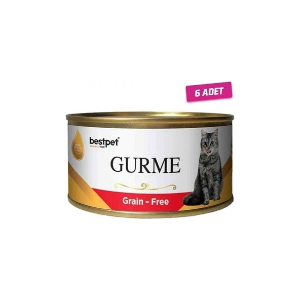 Bestpet  Gurme Jöleli Biftekli Yetişkin Kedi Konservesi 100 gr ürün görseli 1